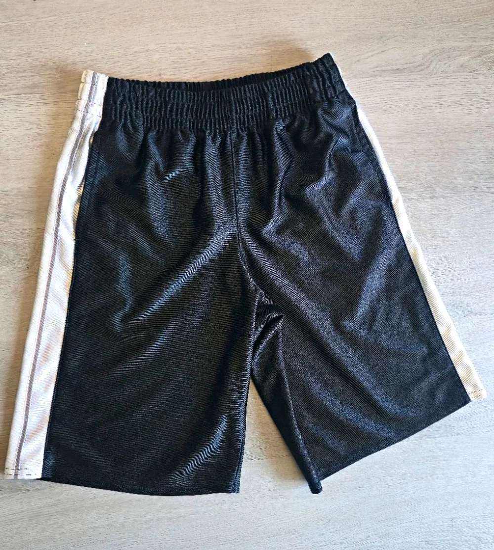 Tek Gear Boys Athletic Shorts Black/White M 6
